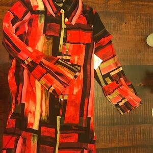 Rafaela Long Blouse or “duster” - Size 12